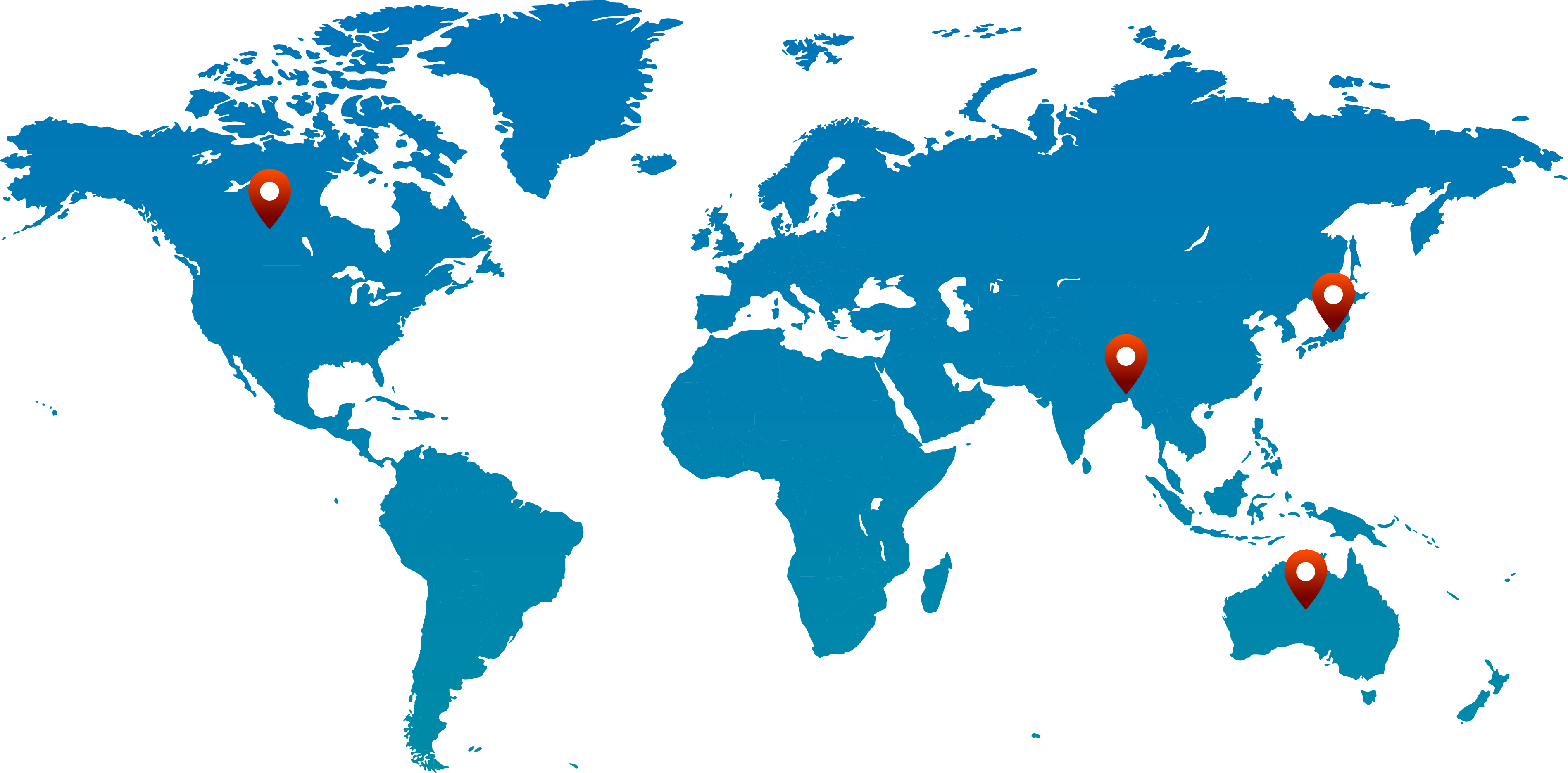 Next Solution Lab world map
